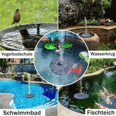 🔥🚿2026 Neuer, verbesserter solarbetriebener Brunnen für den Außenbereich